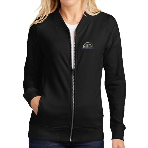 Raj's Delivery -Sport-Tek Ladies Lightweight French Terry Bomber Thumbnail