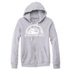 Adult Triblend Full-Zip Fleece Hooded Sweatshirt Thumbnail